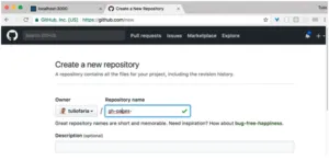 Criando Repositório