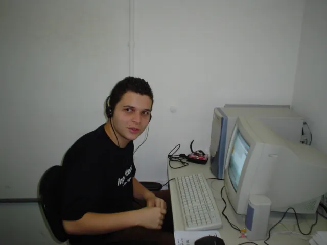 Tulio Faria nos primeiros dias da carreira