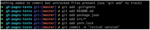 Git init