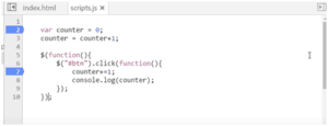 Visualizando o scripts.js