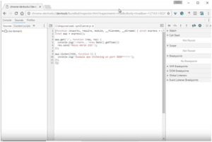 Visualizando o devtools