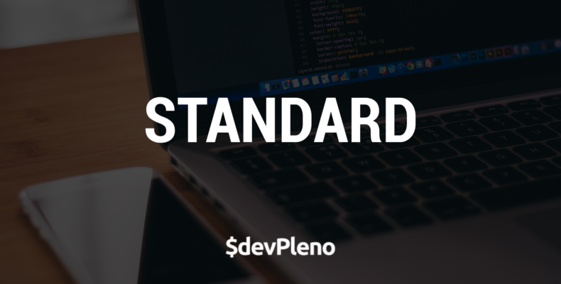 Standard - Padronize o código fonte JavaScript da sua equipe